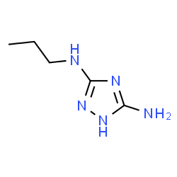 ChemSpider 2D Image | N3-Propyl-1H-1,2,4-triazole-3,5-diamine | C5H11N5