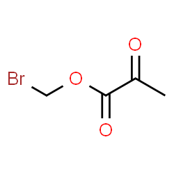 ChemSpider 2D Image | Bromomethyl 2-oxopropanoate | C4H5BrO3