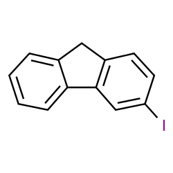 ChemSpider 2D Image | 3-Iodo-9H-fluorene | C13H9I