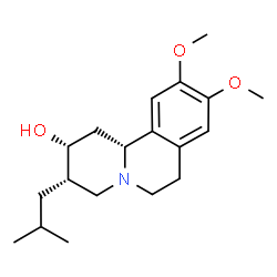 ChemSpider 2D Image | (2R,3S,11bR)-3-Isobutyl-9,10-dimethoxy-1,3,4,6,7,11b-hexahydro-2H-pyrido[2,1-a]isoquinolin-2-ol | C19H29NO3