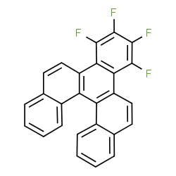 ChemSpider 2D Image | 3,4,5,6-Tetrafluorobenzo[i]pentahelicene | C26H12F4