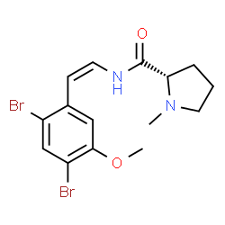 ChemSpider 2D Image | amathamide B | C15H18Br2N2O2