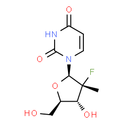 ChemSpider 2D Image | PSI-6206 | C10H13FN2O5