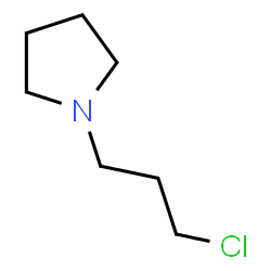 ChemSpider 2D Image | 1-(3-Chloropropyl)pyrrolidine | C7H14ClN