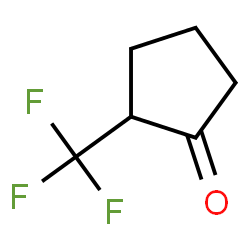 ChemSpider 2D Image | 2-TRIFLUOROMETHYLCYCLOPENTANONE | C6H7F3O