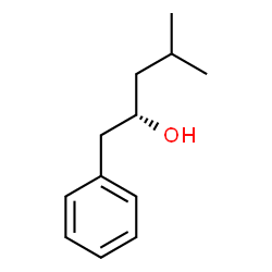ChemSpider 2D Image | (2S)-4-Methyl-1-phenyl-2-pentanol | C12H18O