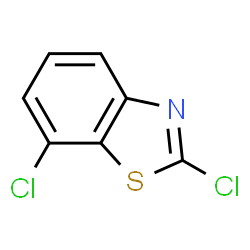 ChemSpider 2D Image | 2,7-dichlorobenzothiazole | C7H3Cl2NS