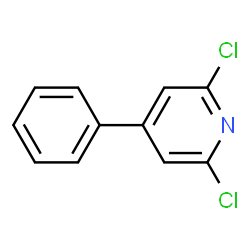 ChemSpider 2D Image | 2,6-Dichloro-4-phenylpyridine | C11H7Cl2N