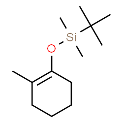 ChemSpider 2D Image | 1-[[(1,1-Dimethylethyl)dimethylsilyl]oxy]-2-methylcyclohexene | C13H26OSi