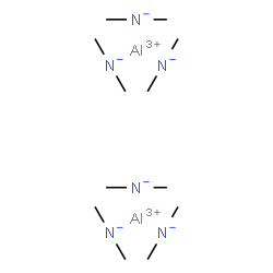 ChemSpider 2D Image | Aluminium dimethylazanide (1:3) | C12H36Al2N6
