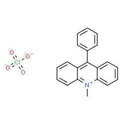ChemSpider 2D Image | 10-Methyl-9-phenylacridinium perchlorate | C20H16ClNO4