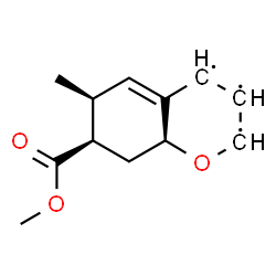 ChemSpider 2D Image | (6S,7R,8aS)-7-(Methoxycarbonyl)-6-methyl-3,4,6,7,8,8a-hexahydro-2H-chromene-2,3,4-triyl | C12H15O3