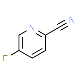 ChemSpider 2D Image | 5-fluoropicolinonitrile | C6H3FN2