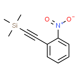 ChemSpider 2D Image | Trimethyl[(2-nitrophenyl)ethynyl]silane | C11H13NO2Si