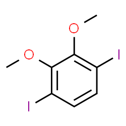 ChemSpider 2D Image | 1,4-Diiodo-2,3-dimethoxybenzene | C8H8I2O2