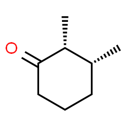 ChemSpider 2D Image | cis-2,3-Dimethylcyclohexanone | C8H14O