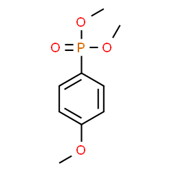 ChemSpider 2D Image | Dimethyl (4-methoxyphenyl)phosphonate | C9H13O4P