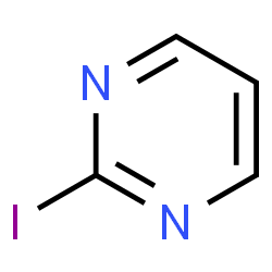 ChemSpider 2D Image | 2-Iodopyrimidine | C4H3IN2
