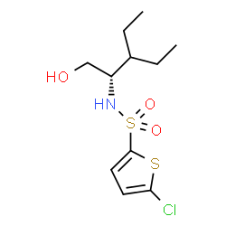 ChemSpider 2D Image | GSI-136 | C11H18ClNO3S2