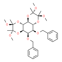 ChemSpider 2D Image | (2S,3S,4aR,5R,6S,6aR,8S,9S,10aS,10bS)-5,6-Bis(benzyloxy)-2,3,8,9-tetramethoxy-2,3,8,9-tetramethyldecahydro[1,4]dioxino[2,3-f][1,4]benzodioxine | C32H44O10