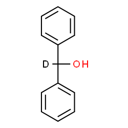 ChemSpider 2D Image | Diphenyl(~2~H)methanol | C13H11DO