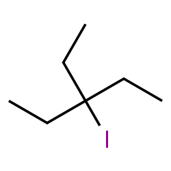 ChemSpider 2D Image | 3-Ethyl-3-iodopentane | C7H15I