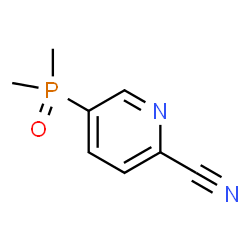 ChemSpider 2D Image | 5-(Dimethylphosphoryl)-2-pyridinecarbonitrile | C8H9N2OP