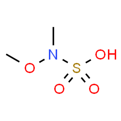 ChemSpider 2D Image | Methoxy(methyl)sulfamic acid | C2H7NO4S