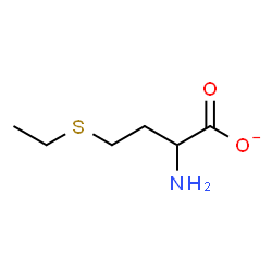 ChemSpider 2D Image | 2-Amino-4-(ethylsulfanyl)butanoate | C6H12NO2S