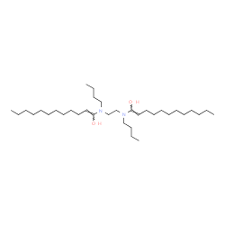ChemSpider 2D Image | (1Z,1'Z)-1,1'-[1,2-Ethanediylbis(butylimino)]bis(1-dodecen-1-ol) | C34H68N2O2