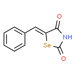 ChemSpider 2D Image | (5Z)-5-Benzylidene-1,3-selenazolidine-2,4-dione | C10H7NO2Se