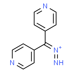 ChemSpider 2D Image | (Di-4-pyridinylmethylene)diazenium | C11H9N4