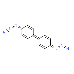ChemSpider 2D Image | 3-[(1E)-4'-(2-Triazyn-2-ium-1-ylidene)-1,1'-bi(2,5-cyclohexadien-1-yliden)-4-ylidene]-1-triazen-1-ide | C12H8N6