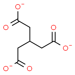 ChemSpider 2D Image | 3-(Carboxylatomethyl)pentanedioate | C7H7O6