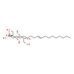 ChemSpider 2D Image | (9E)-9-Octadecenoic acid - D-glucitol (1:1) | C24H48O8
