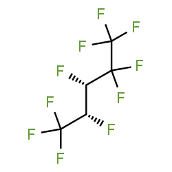 ChemSpider 2D Image | (3S,4S)-1,1,1,2,2,3,4,5,5,5-Decafluoropentane | C5H2F10