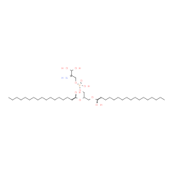 ChemSpider 2D Image | 2,3-Bis{[(1E)-1-hydroxy-1-heptadecen-1-yl]oxy}propyl 3,3-dihydroxy-2-iminopropyl hydrogen phosphate | C40H78NO10P