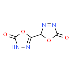 ChemSpider 2D Image | 2,2'-Bi-1,3,4-oxadiazole-5,5'(2H,4'H)-dione | C4H2N4O4