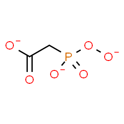 ChemSpider 2D Image | (Dioxidan-2-id-1-ylphosphinato)acetate | C2H2O6P