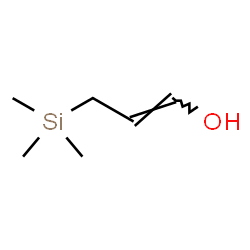 ChemSpider 2D Image | (1E)-3-(Trimethylsilyl)-1-propen-1-ol | C6H14OSi