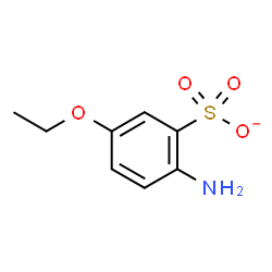 ChemSpider 2D Image | 2-Amino-5-ethoxybenzenesulfonate | C8H10NO4S