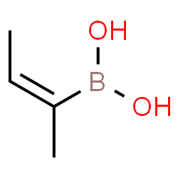 ChemSpider 2D Image | (2E)-2-Buten-2-ylboronic acid | C4H9BO2