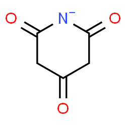 ChemSpider 2D Image | 2,4,6-Trioxopiperidin-1-ide | C5H4NO3