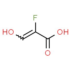 ChemSpider 2D Image | (2Z)-2-Fluoro-3-hydroxyacrylic acid | C3H3FO3