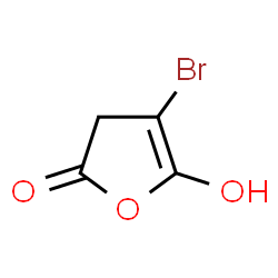 ChemSpider 2D Image | 4-Bromo-5-hydroxy-2(3H)-furanone | C4H3BrO3