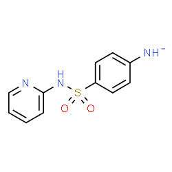 ChemSpider 2D Image | [4-(2-Pyridinylsulfamoyl)phenyl]azanide | C11H10N3O2S