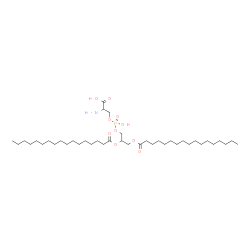 ChemSpider 2D Image | O-{[2,3-Bis(heptadecanoyloxy)propoxy](hydroxy)phosphoryl}serine | C40H78NO10P