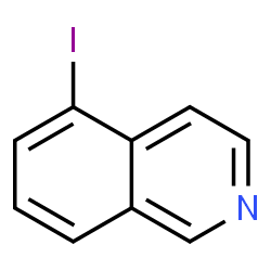 ChemSpider 2D Image | 5-Iodoisoquinoline | C9H6IN