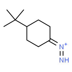 ChemSpider 2D Image | [4-(2-Methyl-2-propanyl)cyclohexylidene]diazenium | C10H19N2