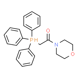 ChemSpider 2D Image | 1-(4-Morpholinyl)-2-(triphenylphosphoranyl)ethanone | C24H26NO2P
